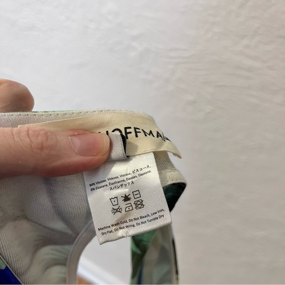 MARA HOFFMAN Dress Small Floral Keyhole S - Picture 10 of 10